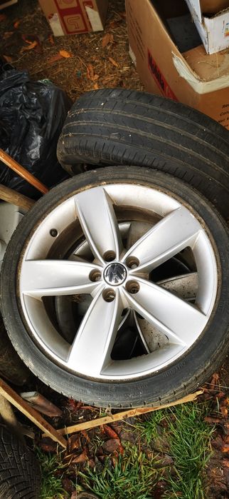 Jante 17 5x100 plus anvelope