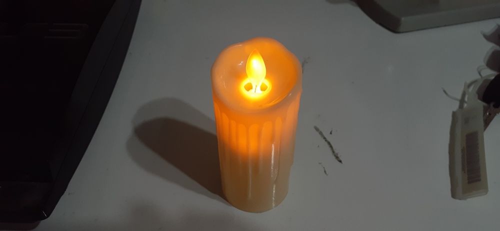 Свеча можно выключить:)