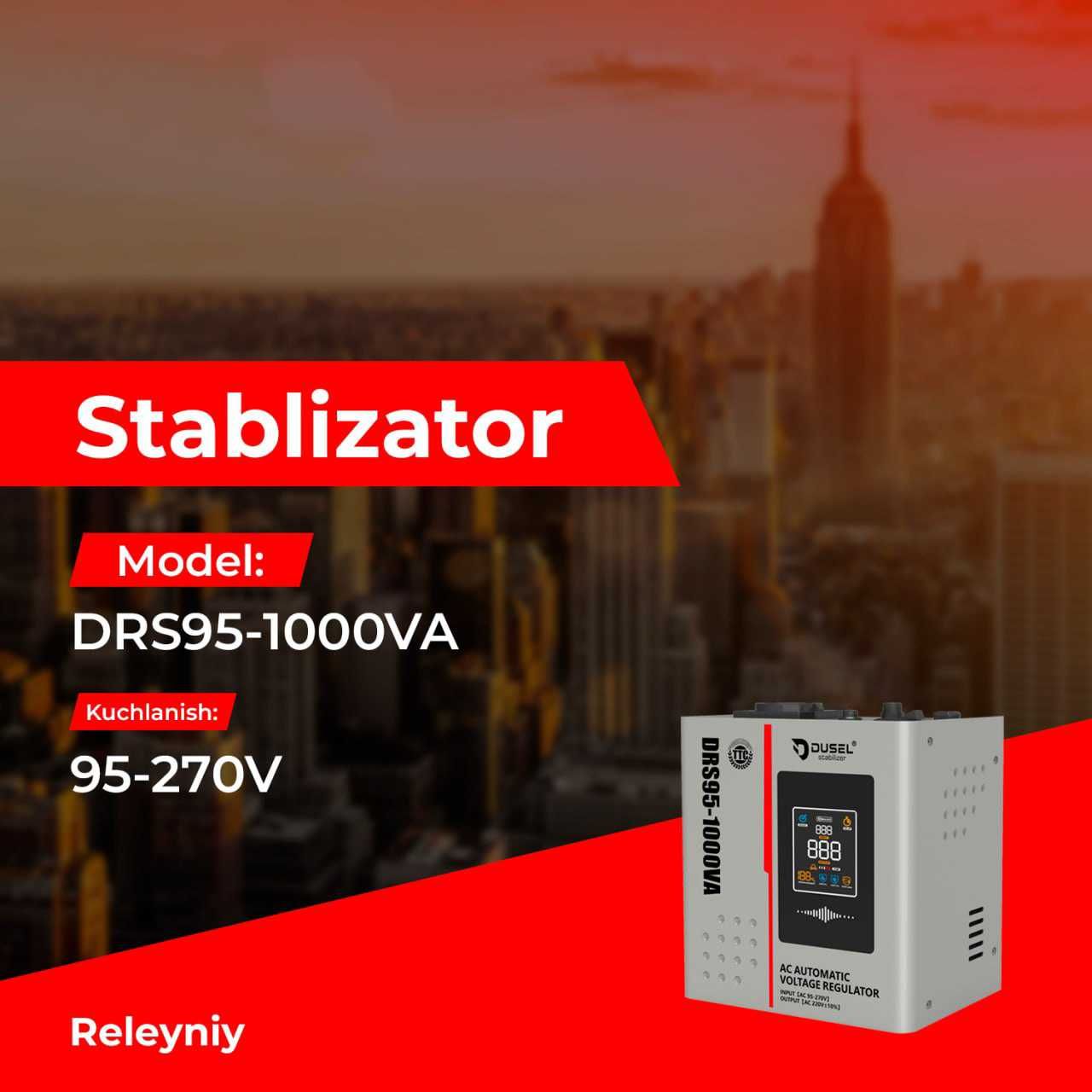 Стабилизатор от 500VA до 3000VA / Stabilizator 500va dan 3000VA gacha