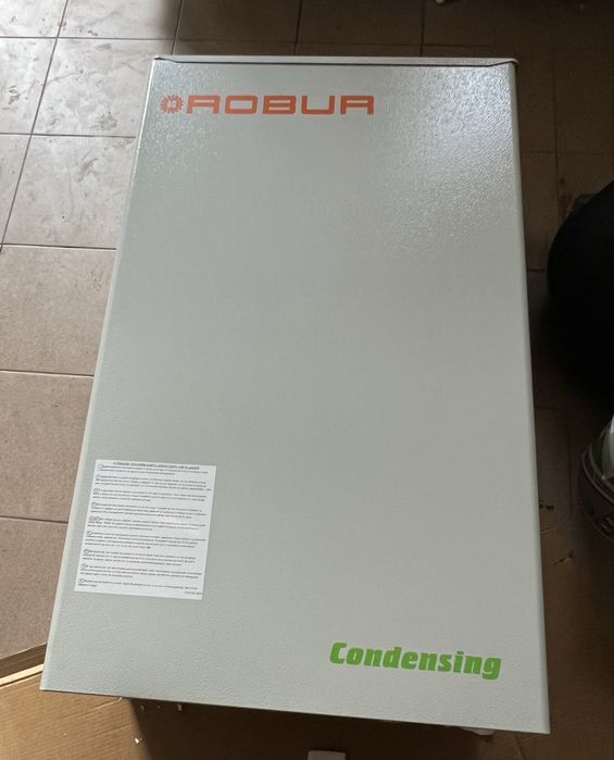 Centrala termica prin condensatie de 35+35 kw ,70 kw