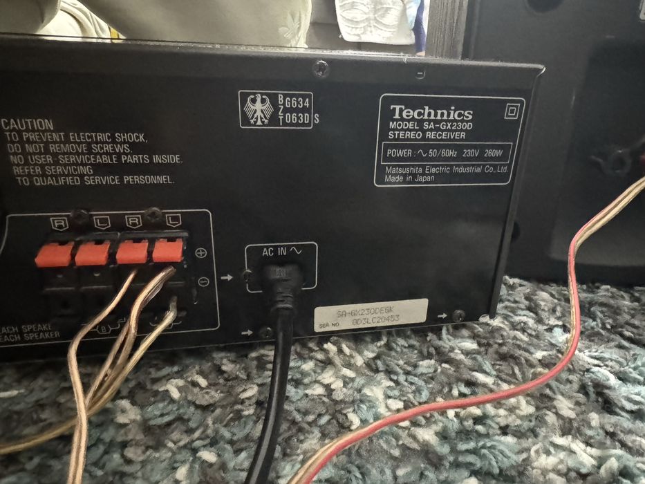 Amplificator Amplitunner Technics SA-GX230D