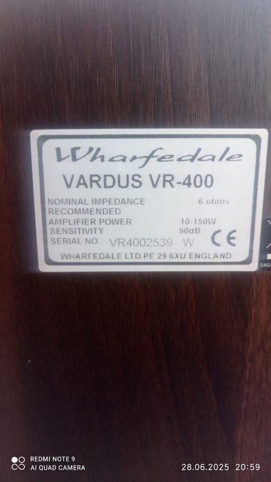 Boxe Sony si Wharfedale