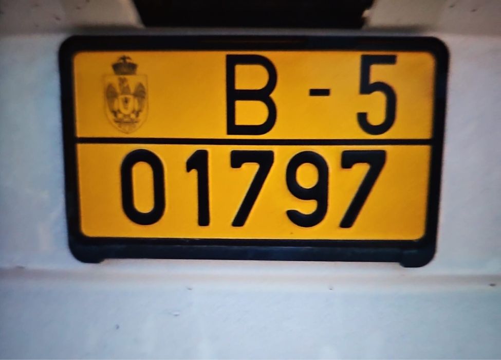 Placute auto ornamentale Romania Internationale