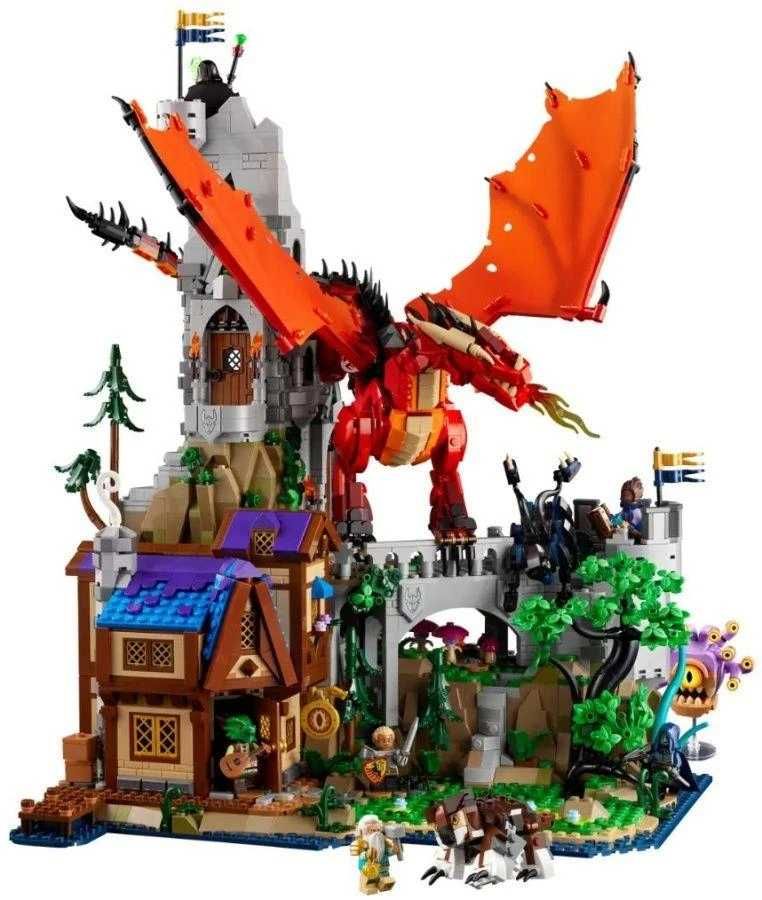 НОВО Lego Ideas 21348 Dungeons & Dragons: Red Dragons Конструктор лего