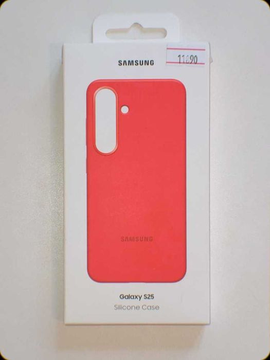 Чехол Samsung для Galaxy S25 Silicone (Red)