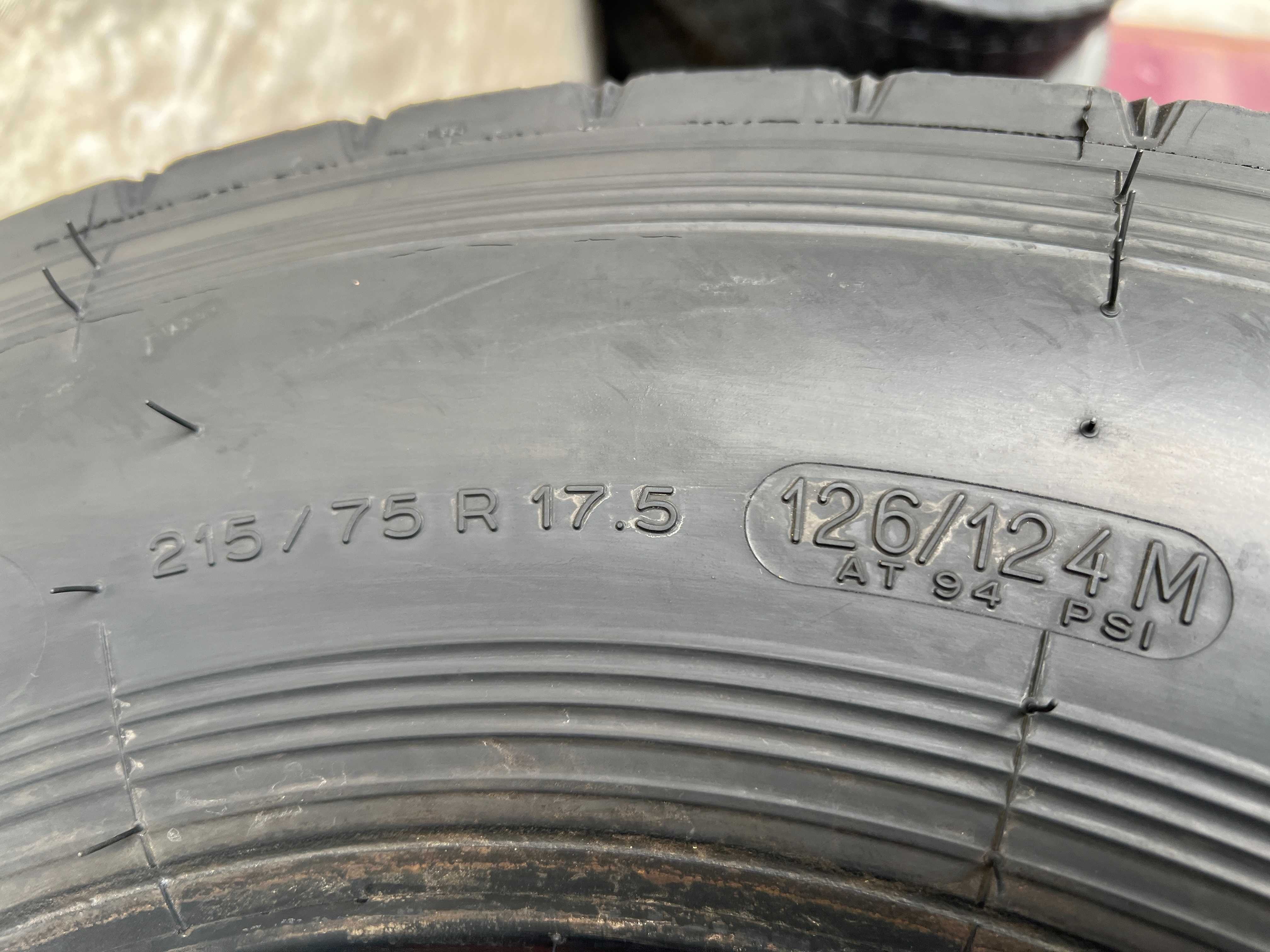 1 тежкотоварна гума 215/75R17.5 Riken Extengo 126/124M M+S Hungary