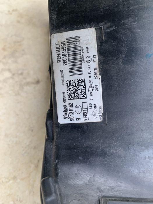 Far dreapta Renault Magane 4 full led