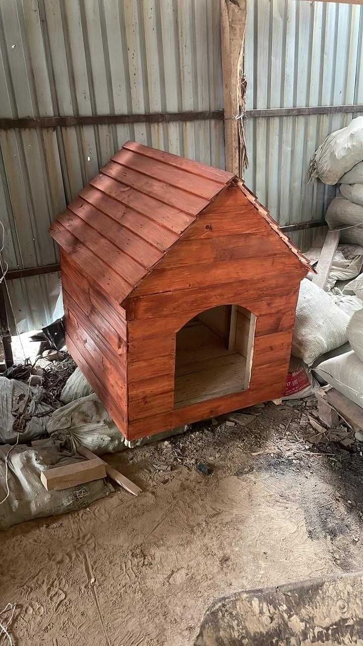Деревянная будка Вольер Вольеры Бутка для собаки Иттин уйшиги Алабай