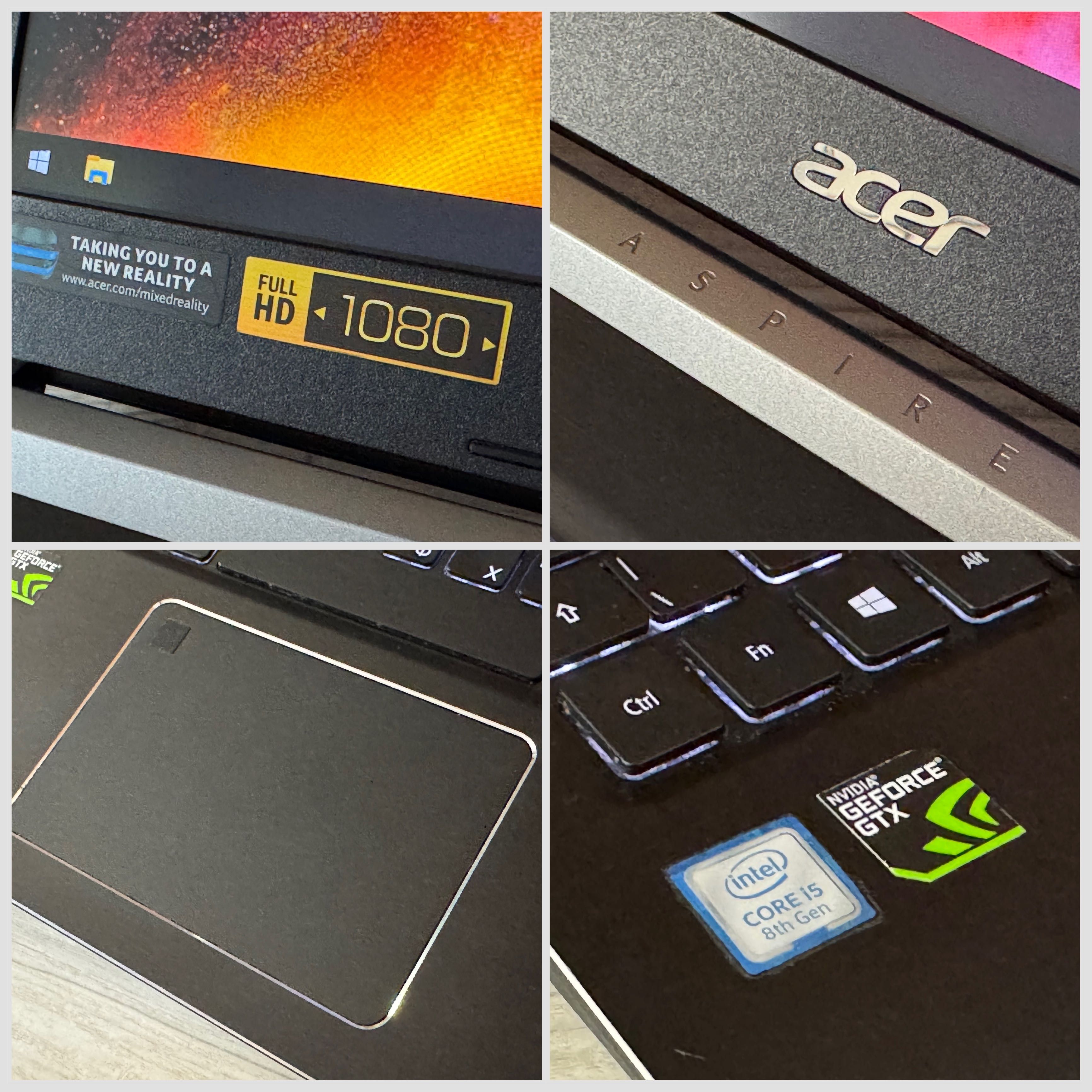 15.6 IPS FullHD / GTX 1050 4GB /i5 8300H/ 16GB /SSD/ Gaming/ Acer