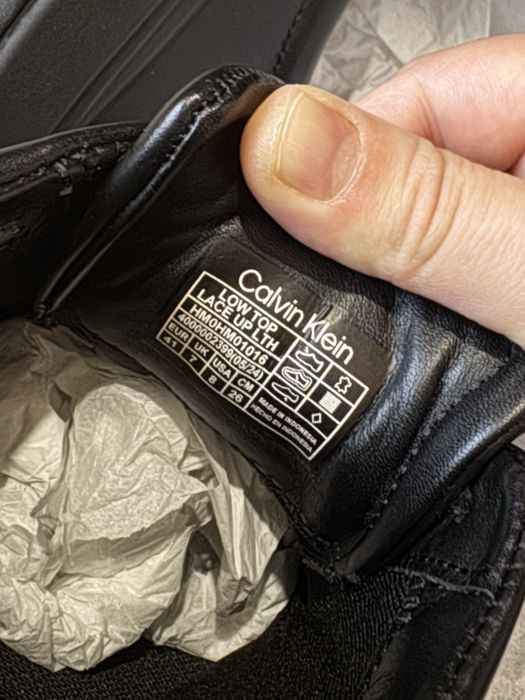 Calvin Klein Low Top Lace Up