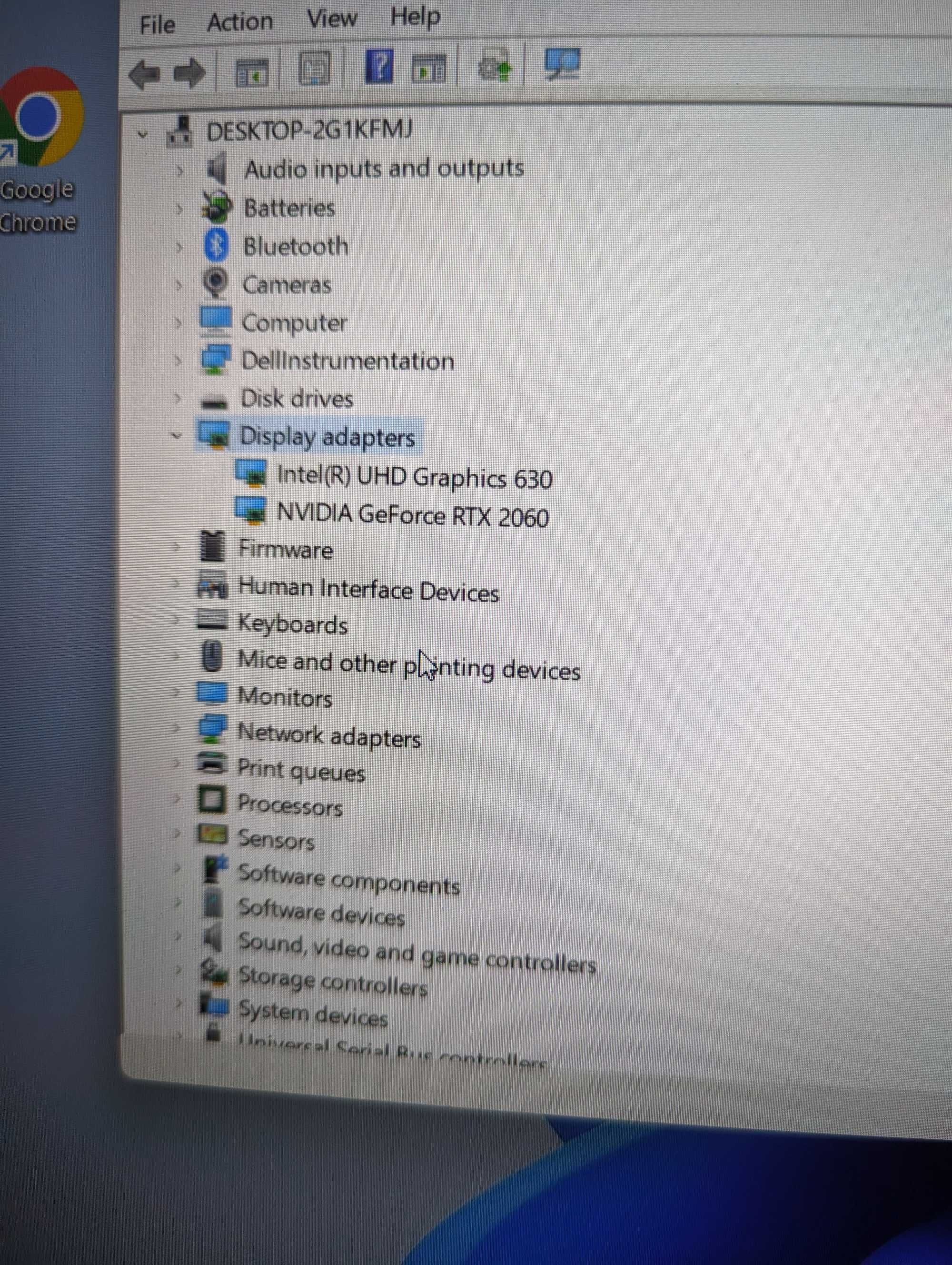 Лаптоп Alienware m15 i7, 16GB RAM, 512GB, 2060 RTX, 144Hz