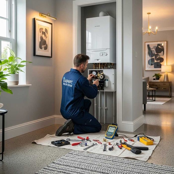 Ремонт напольных котлов