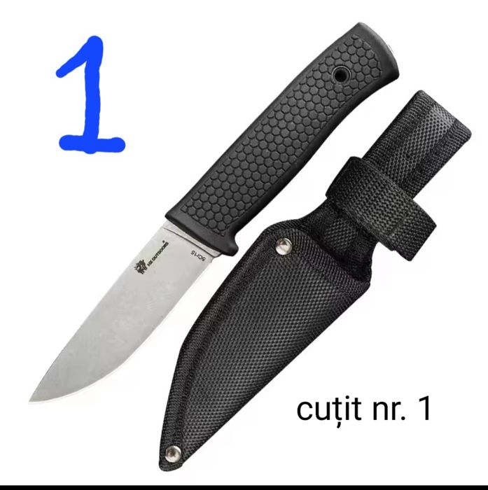 Vând cuțit pentru activități outdoor (drumeții,  camping, etc)