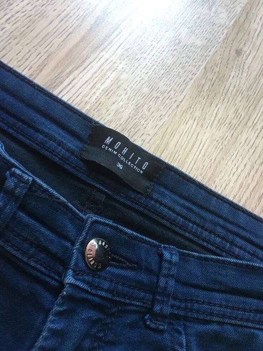 Дънки черни, сини, зелени, накъсани