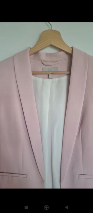 Sacou roșu închis H&M măsură 38 și roz prăfuit