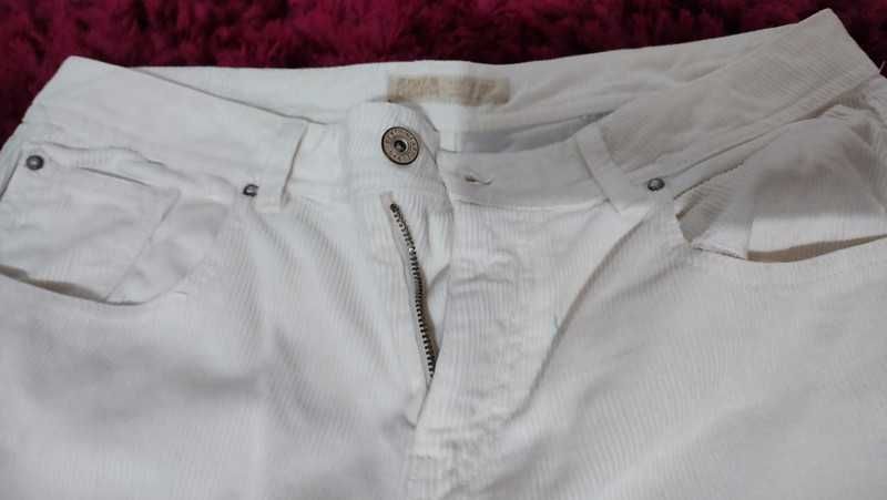 Pantaloni raiati zara basic denim