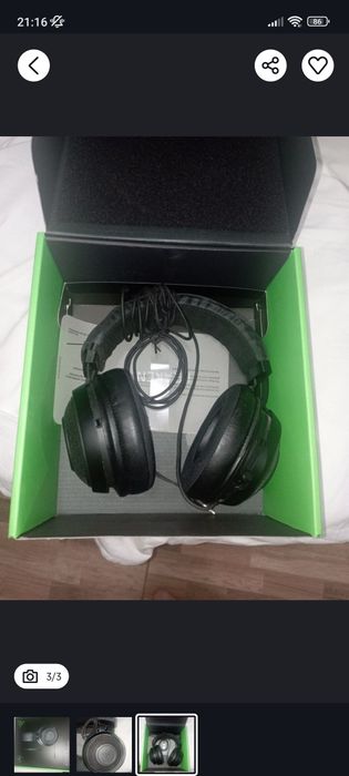 Căști pentru PC laptop razer kraken