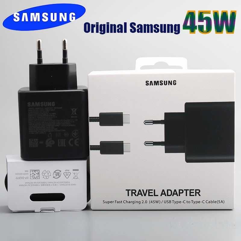 Incarcator Set Samsung Original Super Fast Charge 45W NOU SIGILAT!