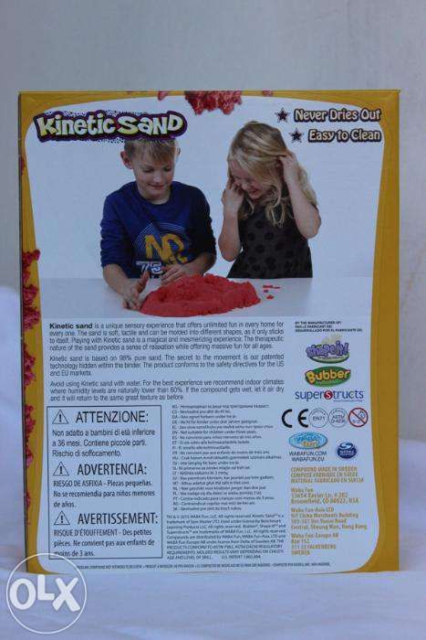 Nisip Kinetic - Kinetic Sand Red (Rosu) 2.27 Kg