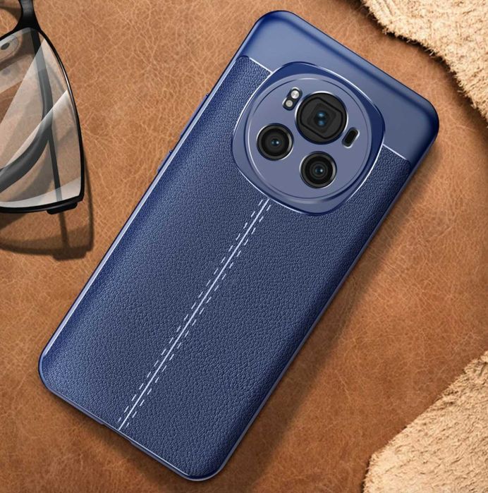 Husa Premium Antisoc model tip Piele pt Honor Magic6 Lite / Magic6 Pro