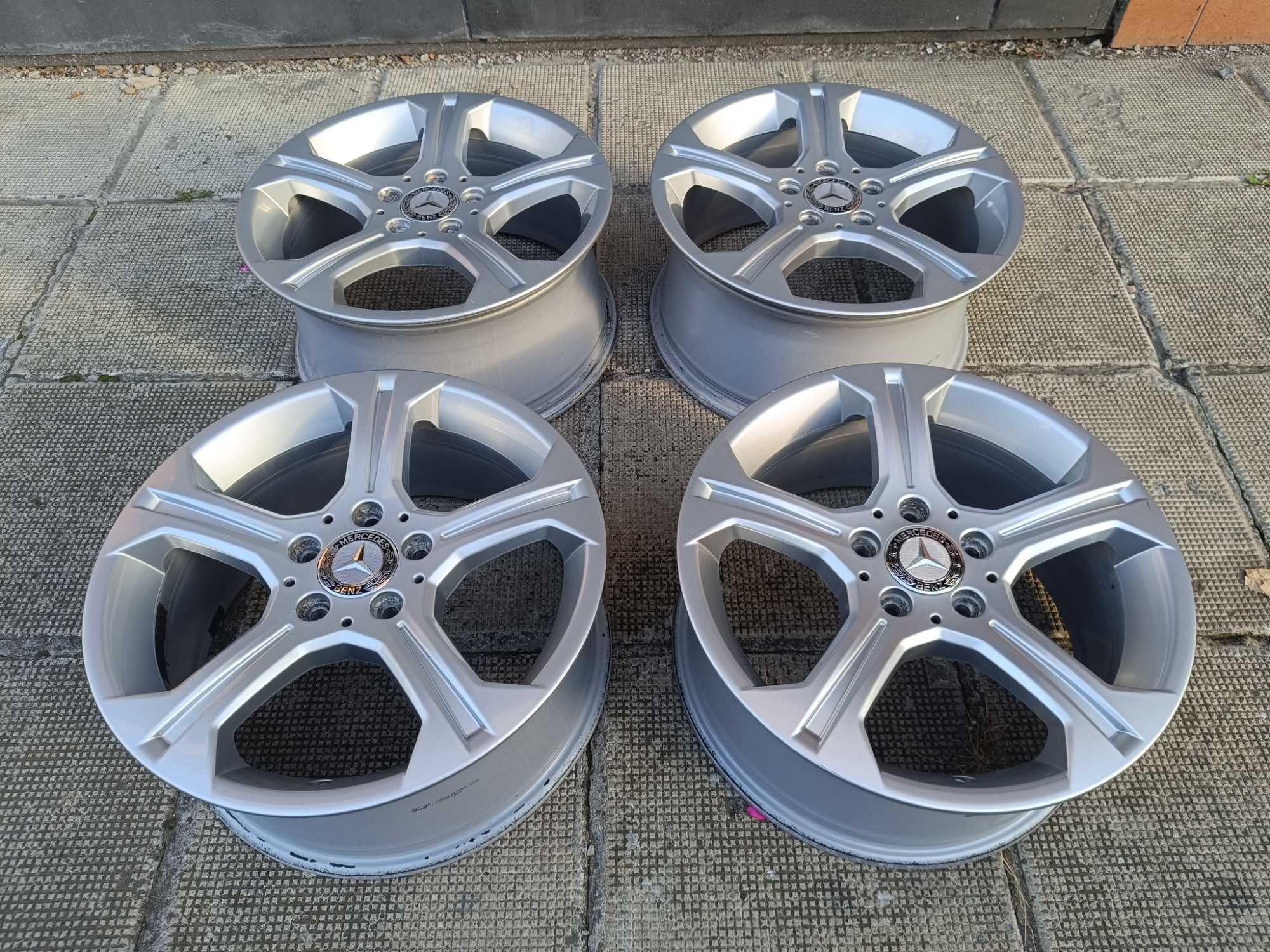 Оригинални джанти 17 ' 5x112 66,6 Мерцедес / MERCEDES BENZ  C E GLK