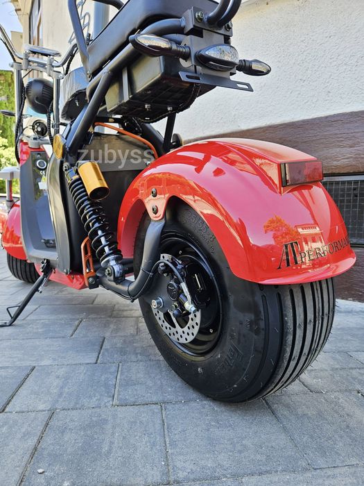 Scuter Electric Fara Permis Harley 20Ah 45kmh Full Dotari