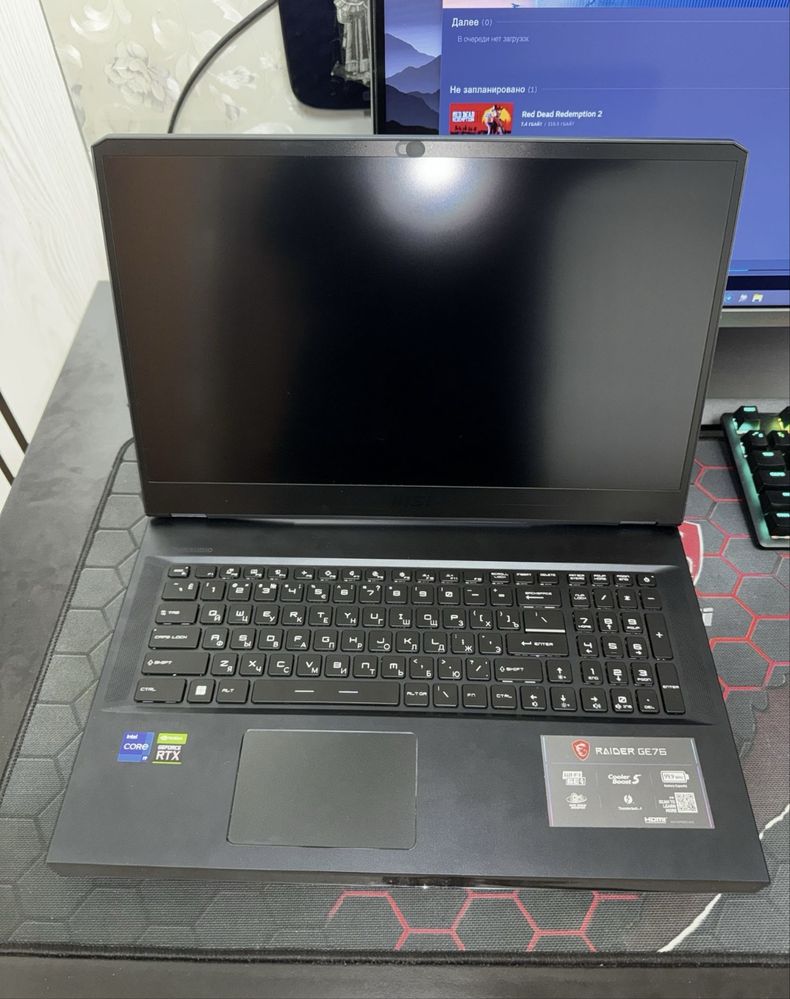 Мощный ноутбук 17.3” с i9 и RTX 3060 - идеальное состояние!