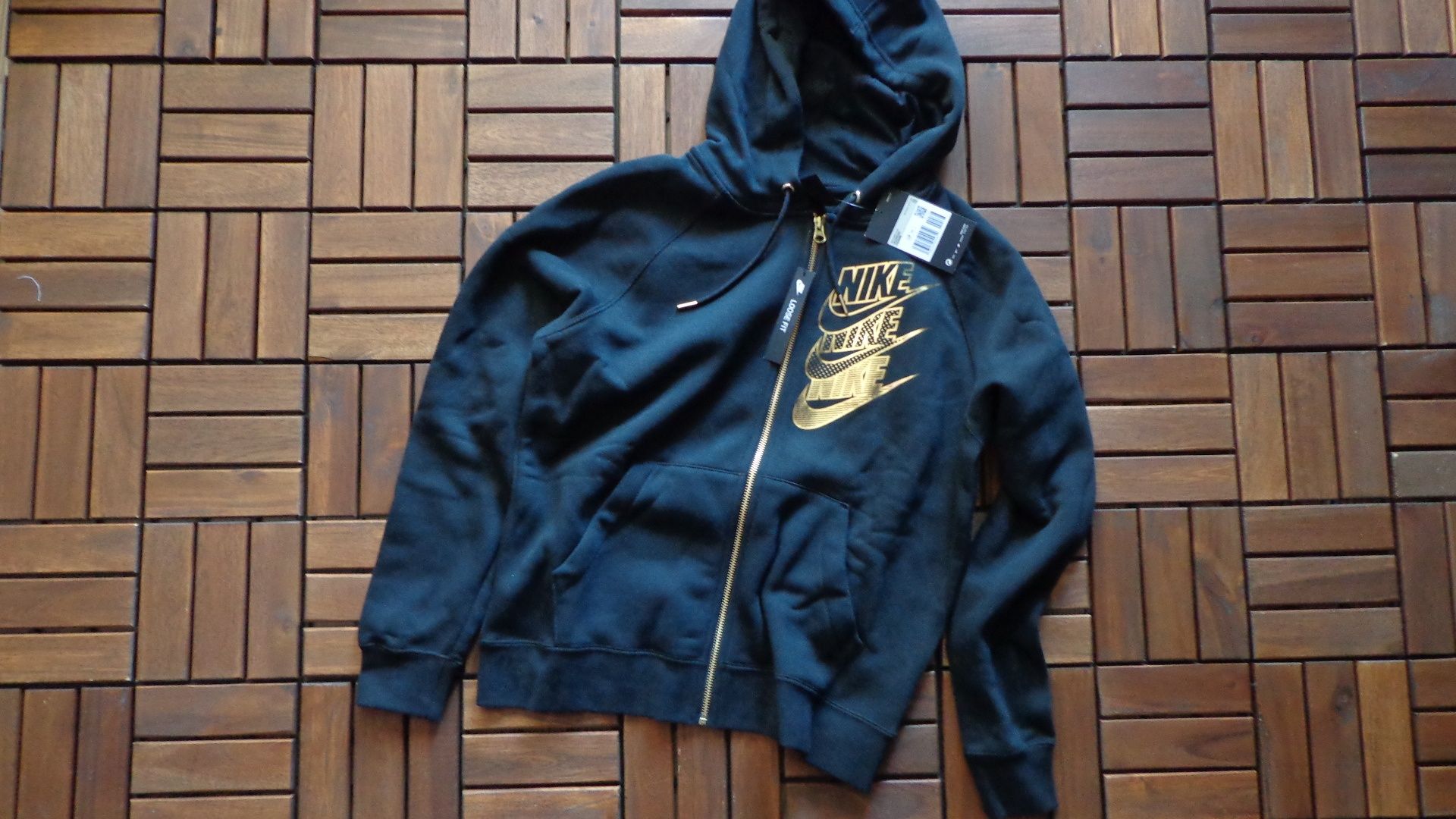 Оригинален дамски суичър Nike W NSW Hoodie FZ BB Shine