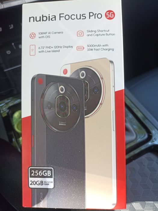 Смартфон nubia Focus Pro 5G. 8GB + 256 GB.