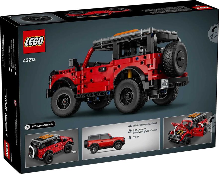НОВО LEGO Technic 42213 - Джип Ford Bronco