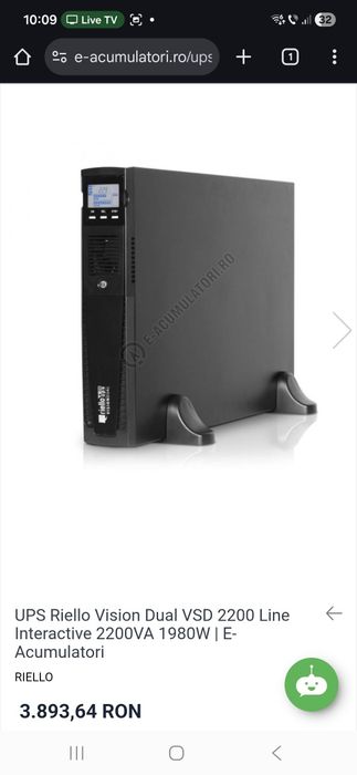 UPS Riello Vision Dual VSD 2200