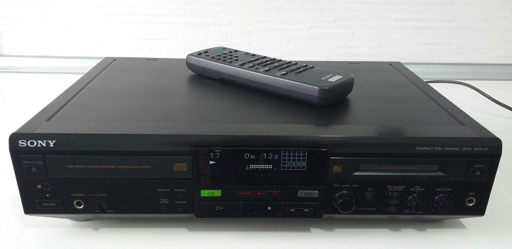 Minidisc CD SONY MXD-D1 cu telecomanda