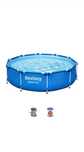 Piscina cu cadru metalic Bestway cu pompa de filtrare , diametru 305 c