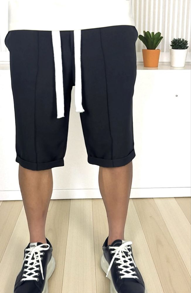 Pantaloni scurti , Casual/Elegant cu siret lung! Calitate TOP