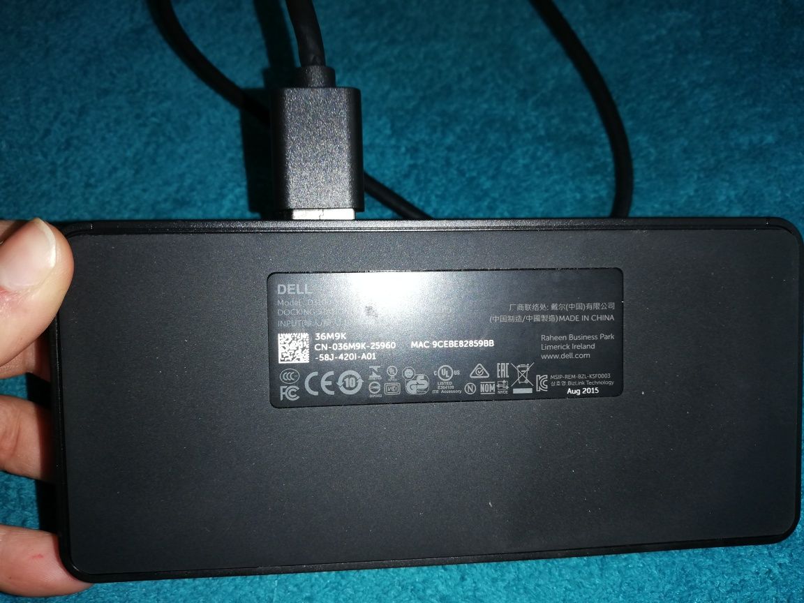 Port replicator Dell triple video 3.0 D3100