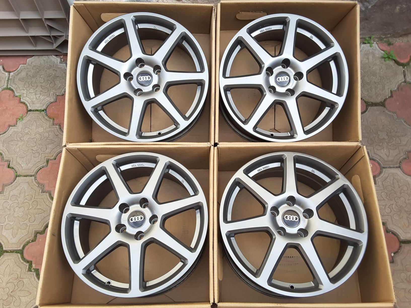 jante aliaj 17; 5x112; Audi A4B8, A4B9, A5, A6C7, A6C8, Q3, Q5