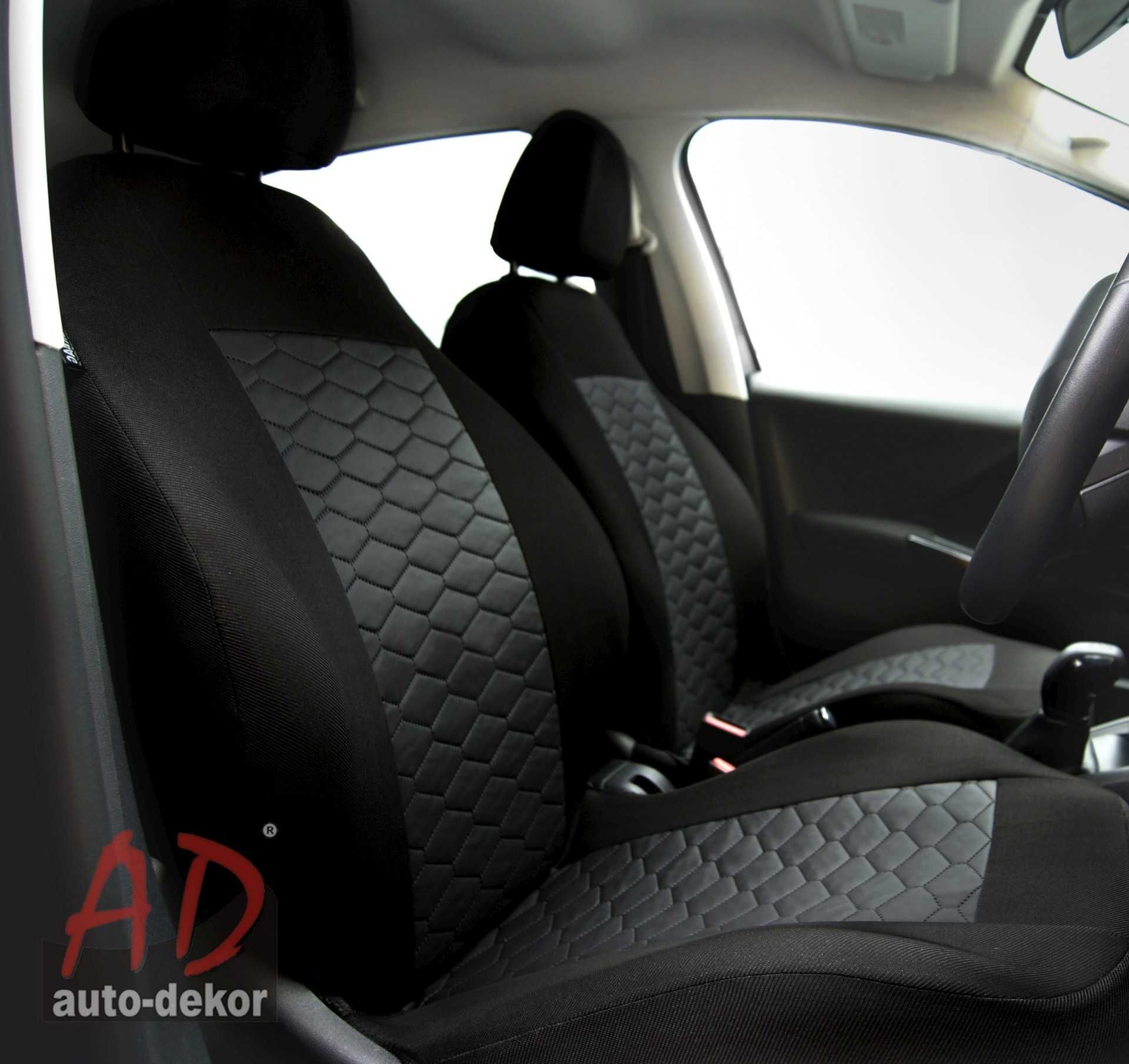 Huse auto universale Modern negru