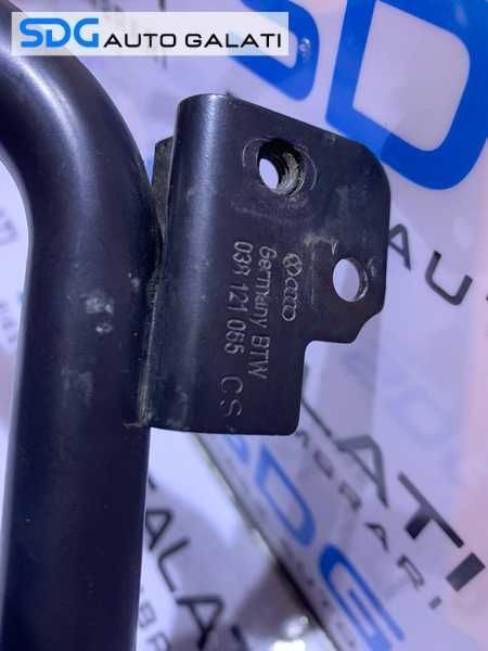 Teava Conducta Apa Motor VW Touran 1.9 TDI BKC BRU AVQ BXF BXE 2005 - 2010 Cod 038121065CS [V0290]