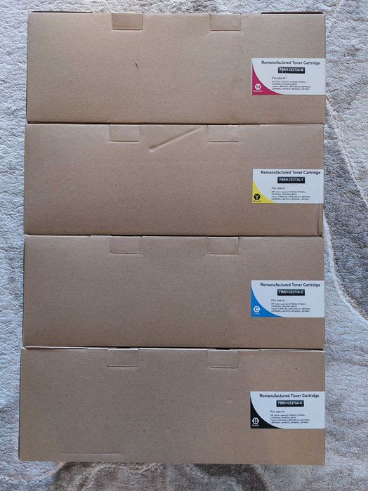 Set tonerere HP CE270A, CE271A, CE272A, CE273A