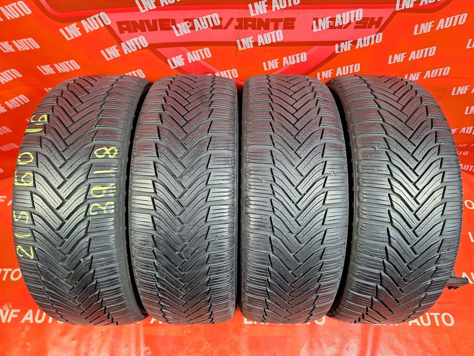 Anvelope de IARNA - 215/60/16 - Michelin Alpin 6 - 6 MM - DOT 2018 !