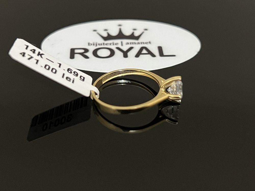 Bijuteria Royal CB : Inel dama aur 14k 1,69gr mărimea 15