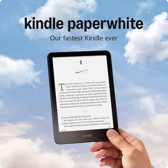 Kindle Paperwhite 12 gen 16 gb + elektron kitoblar