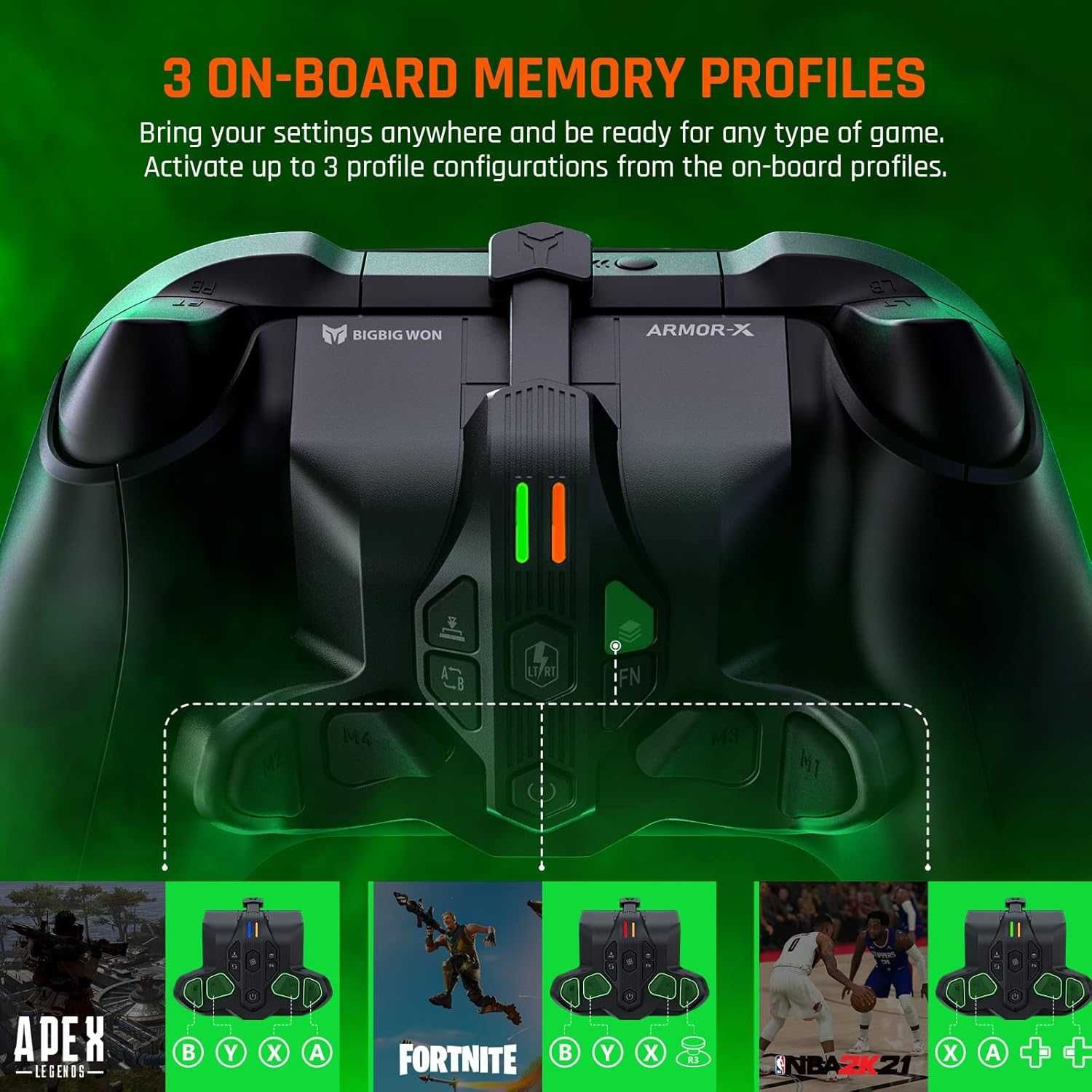 BIGBIG WON падъли за Xbox Series X|S контролери