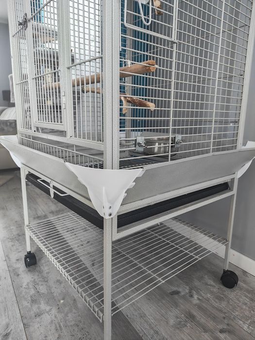 Voliera PawHut pentru Pasari cu Roti Inaltime 160cm