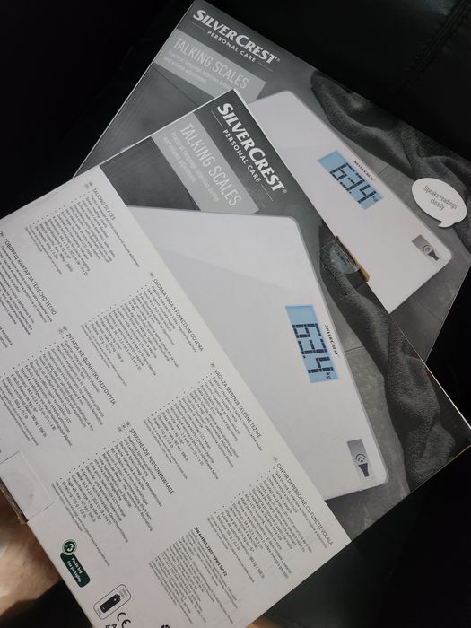 Cântar 180 kg cu functie vocală,ecran mare luminos SIGILAT