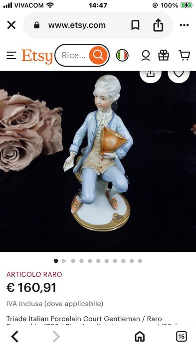 Статуетка Benacchio Triade Capodimonte