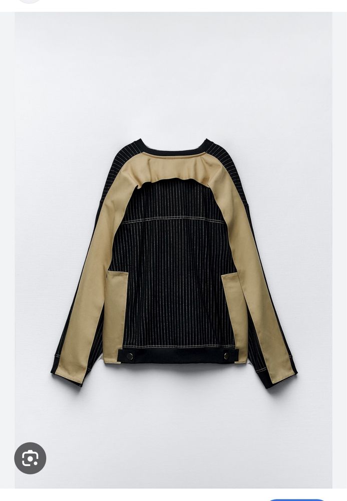 ZARA Bluza contrastanta editie limitata masura M