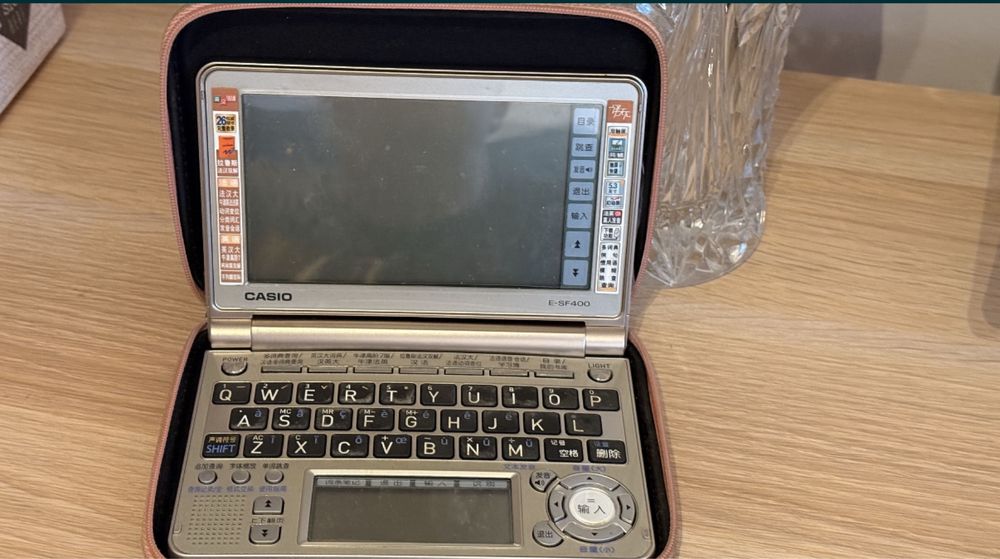 Dictionar electronic casio e sf400 japonez englez de colectie