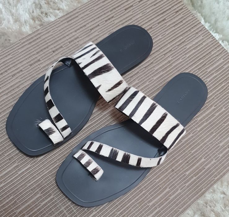 Papuci din piele OYSHO