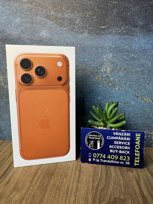 Iphone 17 Pro/256Gb/Garantie 2Ani Centrul de Telefoane/Rate